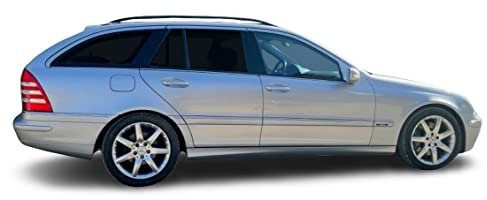 Solarplexius Auto-Sonnenschutz Scheiben-Tönung passgenau für Mercedes C-Klasse Kombi S203 Bj. 2001-07, Sportlich, Sonnenschutz, Fenster-Tönung, Auto, 82519031, 82521031