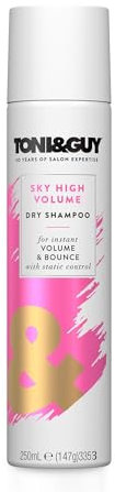 Toni & Guy Sky High Volume Dry Shampoo, 250 ml