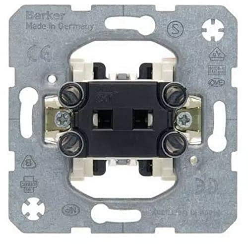 BERKER 3036 Aus-/Wechselschalter Wechsel 10AX/250V, Grau