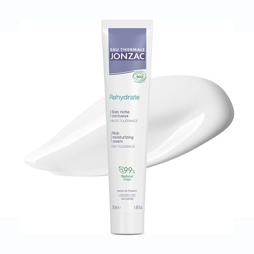 Thermal Water Jonzac Care Rich Rehydrating Tube of 50 ml - organic cosmetics