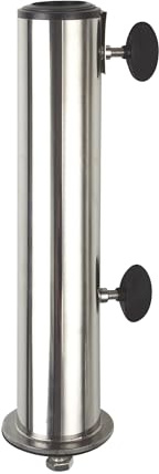 Doppler Tubo di Supporto per Zoccoli in Granito Fino a 60 mm - in Acciaio Inossidabile di Alta qualità - con Materiale di Fissaggio - per Una stabilità ottimale