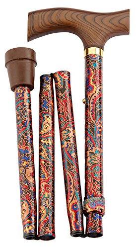 Faltstock Gehstock Krückstock Oriental Komfortgriff