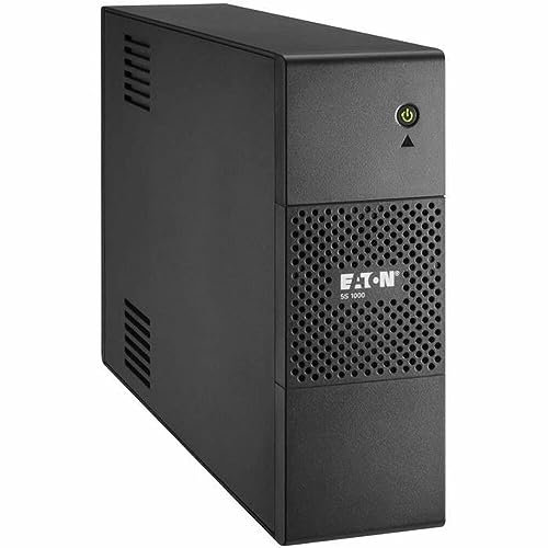 Eaton 5S 1000 IEC USV - Line-Interaktiv Unterbrechungsfreie Stromversorgung - 5S1000I - 1000VA (8 Ausgänge IEC-C13 10A, Shutdown-Software) - Schwarz
