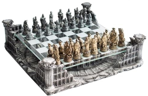 CHH Roman Gladiators 3D Chess Set Games
