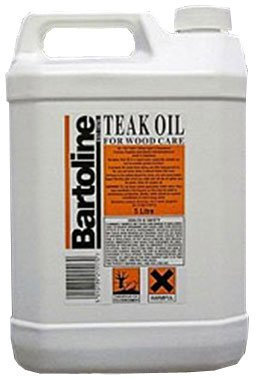 2 X Bartoline Teak Oil 5 Litre