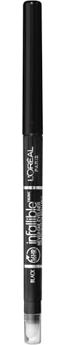L'Oreal Paris Makeup Infallible Never Fail Original Mechanical Pencil Eyeliner with Built in Sharpener, Black, 0.008 oz., 1 Count