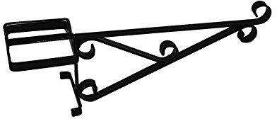 15” Fence Post Bracket – Simply slips over the top of any 10cm x 10cm post, designed to fit over most standard concrete fence posts – Premium 15” hanging basket bracket