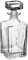 RCR 51521020006 Crystal Glassware Timeless Square Whisky / Wine Decanter, 75 CL / 750 ML