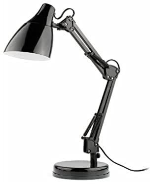 Faro Barcelona 51917 - GRU Schwarze Flexo-Lampe