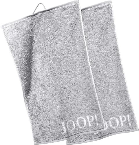 JOOP! Handtücher Classic Doubleface 1600 silber - 76 Gästetuch 30x50 cm
