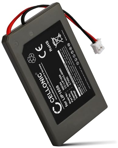 CELLONIC Akku kompatibel mit Sony PS3 SIXAXIS Controller, SIXAXIS CECHZC1E, CECHZC1H, CECHZC1J, CECHZC1U, LIP1472, LIP1859 3.6V - 3.7V 650mAh