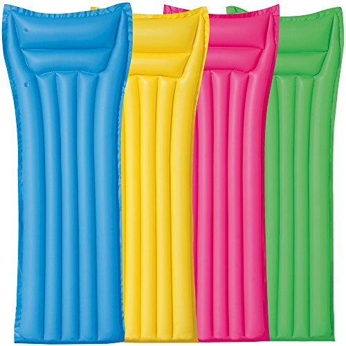 Bestway Luftmadrass vattenmadrass pool soffa vattenmadrass strand matta finish 183 x 69 cm blå