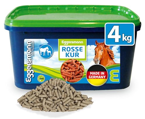 Eggersmann Mein Pferdefutter Rosse Kur 4 kg – Mangime complementare per Cavalli – con betacarotina per sostenere la fertilità di stalloni e cavalle – Mangime Ricco di Sostanze nutritive per Cavalli