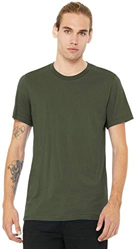 Bella Canvas 3001 unisex kortärmad jerseytröja