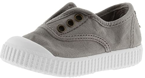 victoria Sneaker Unisex 1915 Tela Tinta Drec & Elastico Centrale & Punta Rinforzata 106627 per Bambini Gris 31