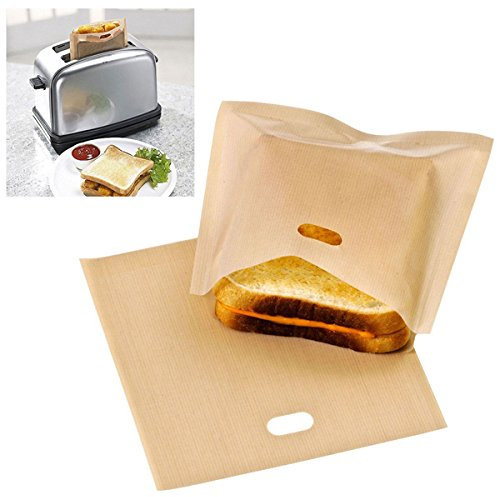 Bolsas De Tostadora Reutilizable Bolsa Sandwich Antiadherente Pan Tostado De Bolsa Bolsas De Alimentos De La Calefacción