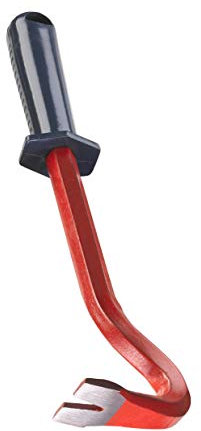 KWB Nagelheber mit Gummigriff 300 mm mit U-Spitzen-Schraubendreher, Nagel-Heber, Klammerentferner.