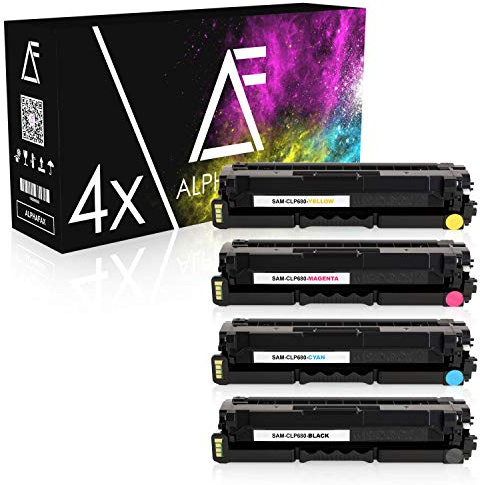 4 Toner kompatibel mit Samsung CLP680, CLP-680DW/SEE, CLP-680 Series, CLX-6260DW, CLX-6260ND, CLX-6260FW Premium Line - CLT-K506L/ELS - Schwarz 6.000 Seiten, Color je 3.500 Seiten