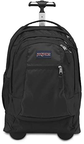 JanSport Rucksack mit Rollen Driver 8, black, 35x26x53 cm, TN89