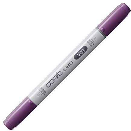 Copic Ciao - Pennarello Grafico con Doppia Punta, 11 g , Viola, 12 x 12 x 150 mm