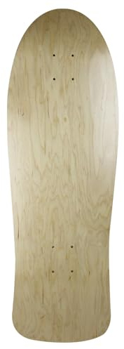Moose Old School Skateboard Deck (10 x 30, Natural)