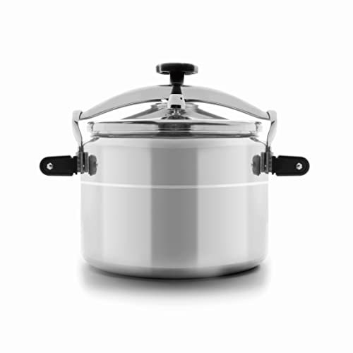 Lacor - 20522 - Pentola a pressione veloce PRO, Classica, Alluminio, Professionale, Massima sicurezza, 22 L, Ø 34 cm