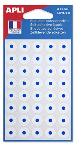 agipa Lochverstärkungsringe weiß, Durchmesser: 13 mm VE=12