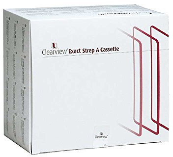 Clearview Exact Strep A, Streptokokken A Schnelltest, Kassettentest, 25 Stück