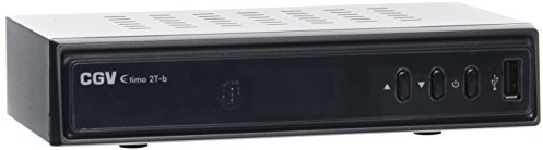 CGV ETIMO 2Tb Récepteur/Enregistreur TNT HD à Double Tuner Noir