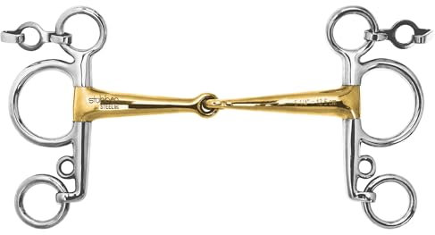 Stübben Gebiss 2246 Pelham Sweet-Kupfer - 14,5 cm - 16 mm - Sweet Copper