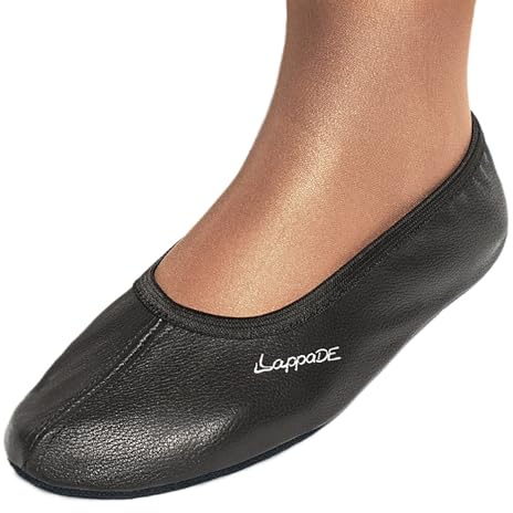 Lappade Chaussons de Gymnastique, de Ballet, de Gymnastique, de Danse avec Semelle en Caoutchouc T. 22-46