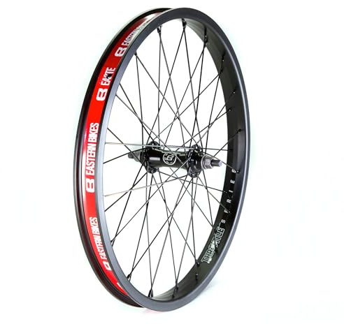 Eastern Bikes Throttle Front 3/8, 36H Rim with Chromoly Axle (Black)