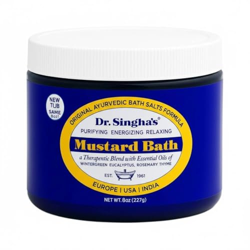 Dr. Singha's Mustard Bath Soak – Warming & Purifying 8 Oz