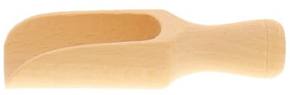 HOFMEISTER® Dosier-Schaufel aus Holz, 10,5 cm, Mess-Löffel für Gewürze, Tee, Kaffee & Getreide, sicheres Dosieren, Abwiegen, Befüllen in Vorratsbehältern, Teedosen & Einmachgläsern