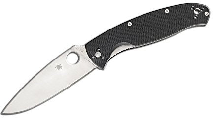 Spyderco C142GP Messer Resilience, schwarz, One Size