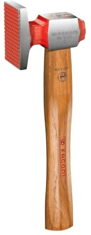 FACOM Spann- U.Schlichthammer mit karierter Schlagfl, 310Gschlagfl.Durchmesser 50 mm, 1 Stück, 867D.DS