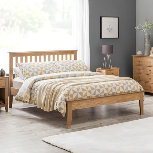 Julian Bowen Salerno Doppelbett, 135 cm, Eiche