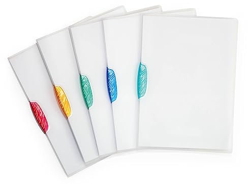 Durable Klemm-Mappe Swingclip, aus PP, bis zu 30 Blatt A4, sortiert, 25er Packung, 226000