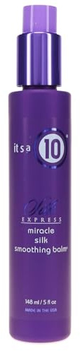 It's A 10 Silk Express Miracle Silk Smoothing Balm for Unisex, 5 Ounce