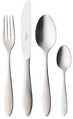 Villeroy und Boch Arthur Tafelbesteck für bis zu 6 Personen, 30-teilig, Edelstahl