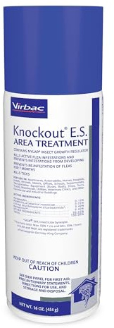 Virbac Knockout E.S. Area Treatment Carpet Spray, 16-Ounce
