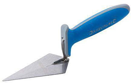 Silverline 368091 Spitzkelle mit Weichgriff 150 mm