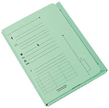 OXFORD Lot de 25 Sous-Dossiers A4 Capacité 200 Feuilles Carte Kraft Epaisseur 240g Vert Pastel