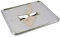 Kennzeichenhalter Platte in Chrom 145x125 mm