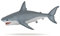 Papo - Figur Weißer Hai - Meerestiere - 17cm - Lernspielzeug für Unterwasser Entdeckungen, Ideal für Junge Entdecker ab 3 Jahren.