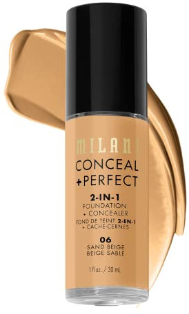 MILANI Conceal + Perfect 2-in-1 Foundation + Concealer - Sand Beige