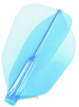 Cosmo Darts Fit Flight (Air) 3 Pack Super Shape Dart Flight (Light Blue)