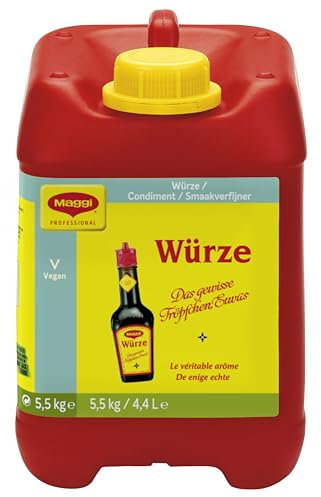 MAGGI Professional Würze, vegan, universell einsetzbar, 1er Pack (1 x 5,5kg Kanister)