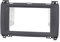tomzz Audio 2434-006 Doppel DIN Radioblende HQ kompatibel mit Mercedes A-Klasse W169 B-Klasse W245 Sprinter W906 Viano W639 Vito W639/V447 VW Crafter schwarz
