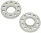 Spurverbreiterung TRAK+ Spurverbreiterungen/TRAK+ Wheel Spacers Hinten von H&R 24 mm (2455665) Distanzscheibe Räder, Silber